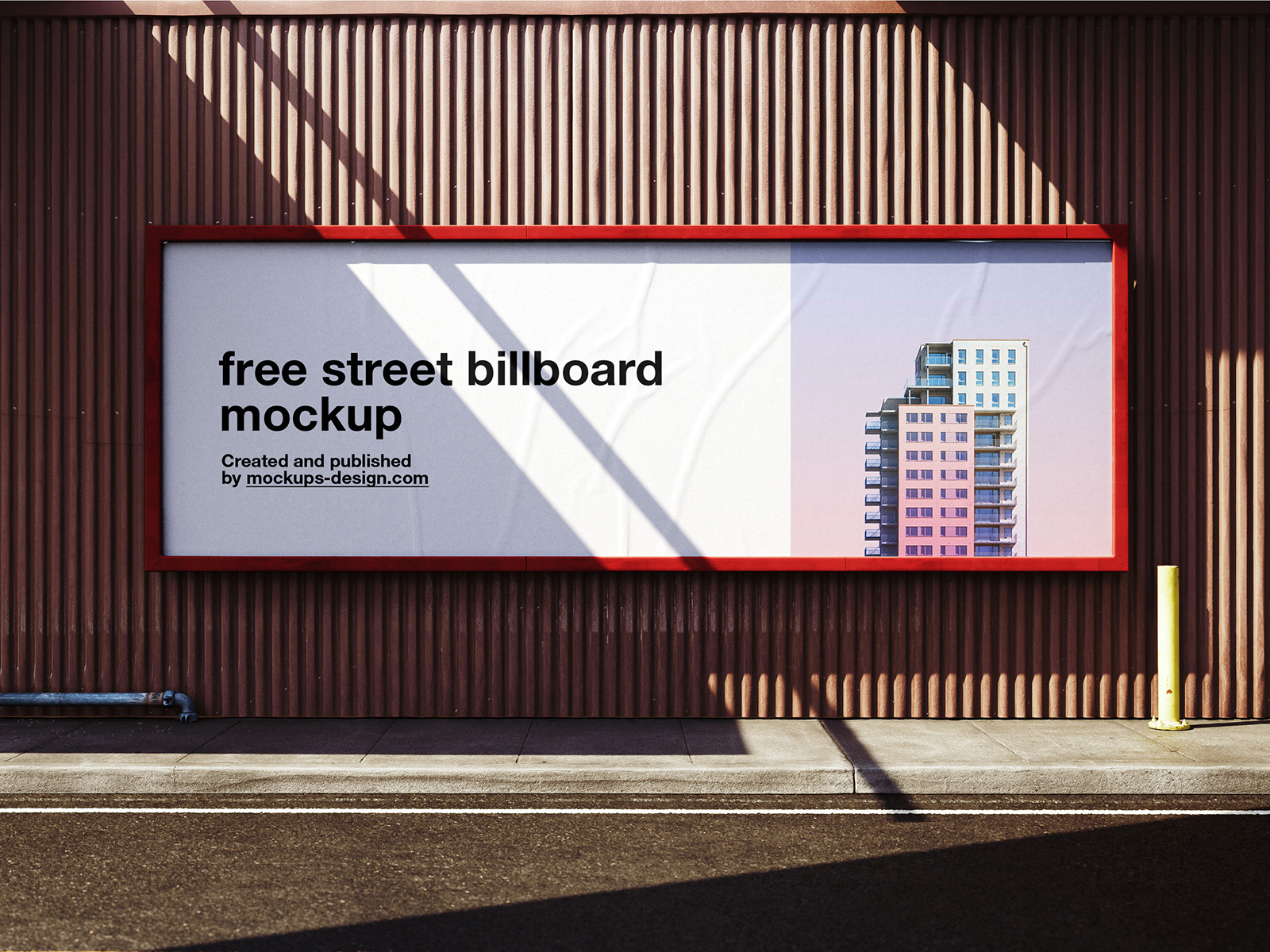 Free Roadside Street Billboard Mockup Psd Good Mockup - vrogue.co